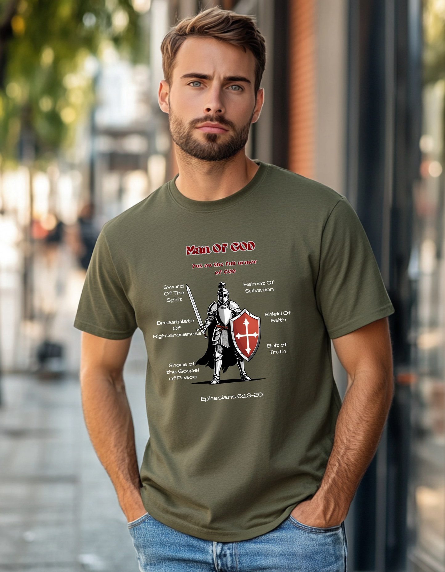 Man of God β Full Armor Tee