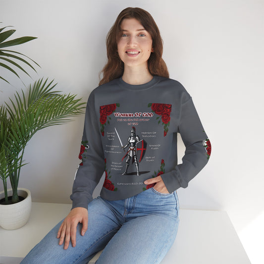 Woman of God - Full Armor Sweatshirt