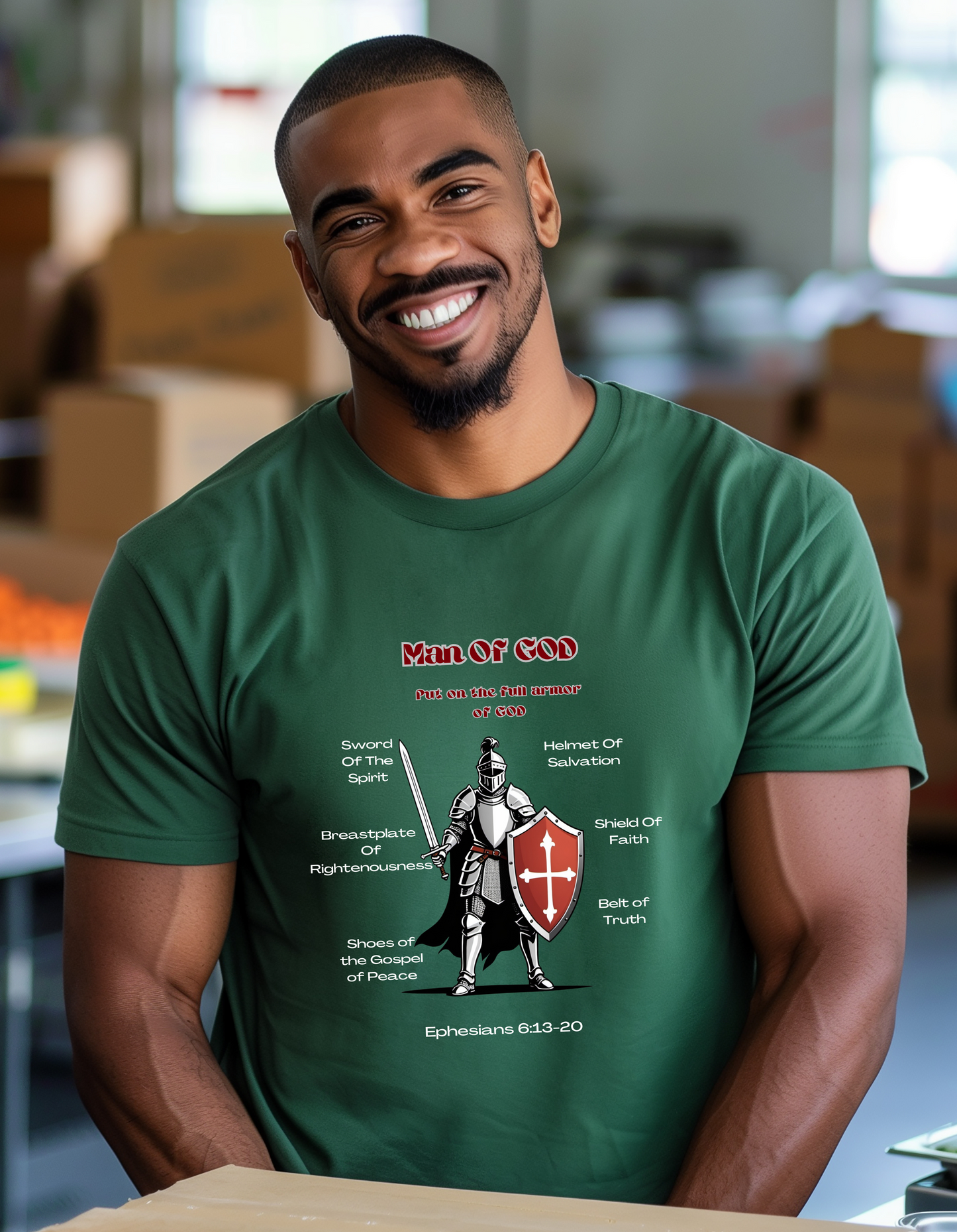 Man of God β Full Armor Tee