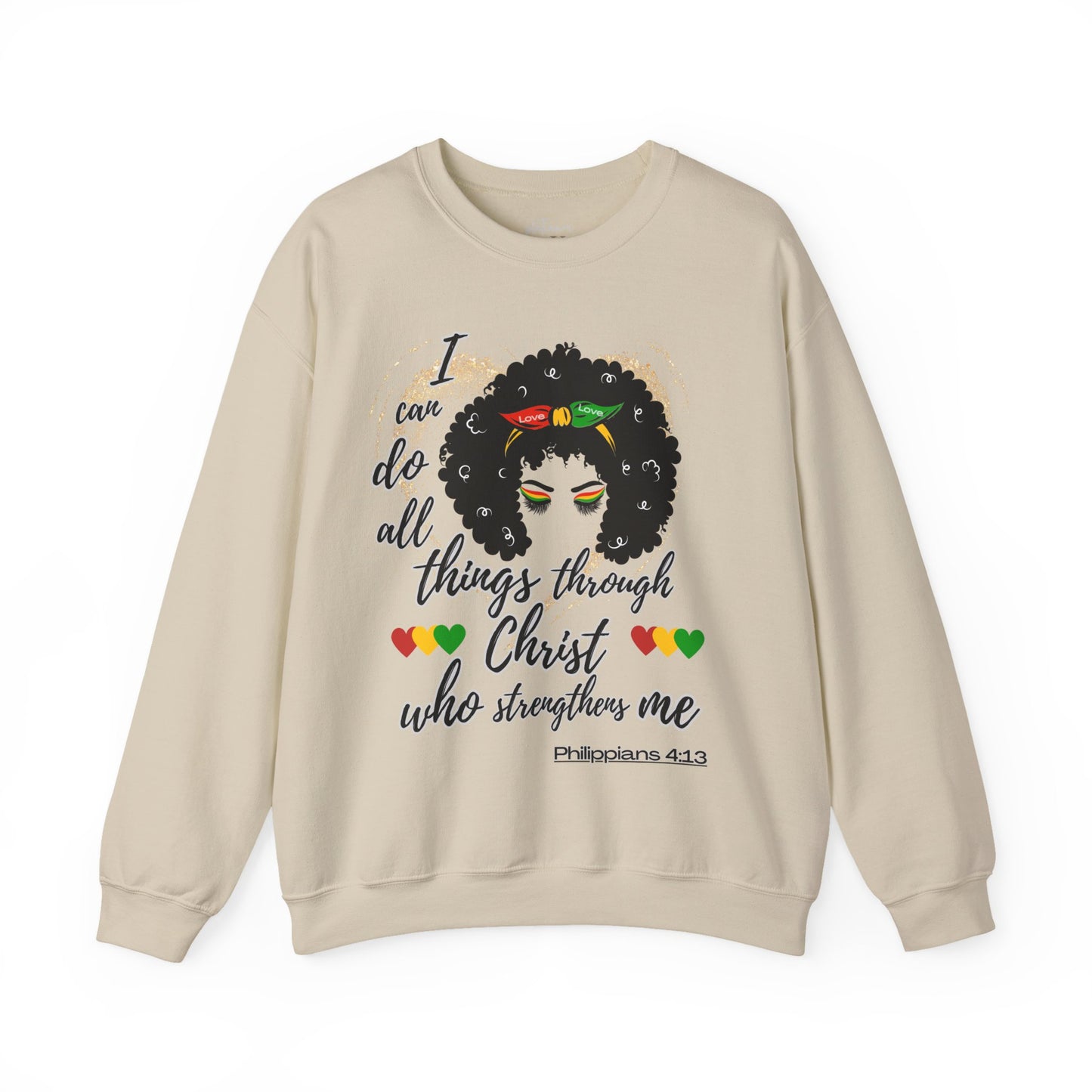 I Can Do All Things – Philippians 4:13 Tee Sweatshirt