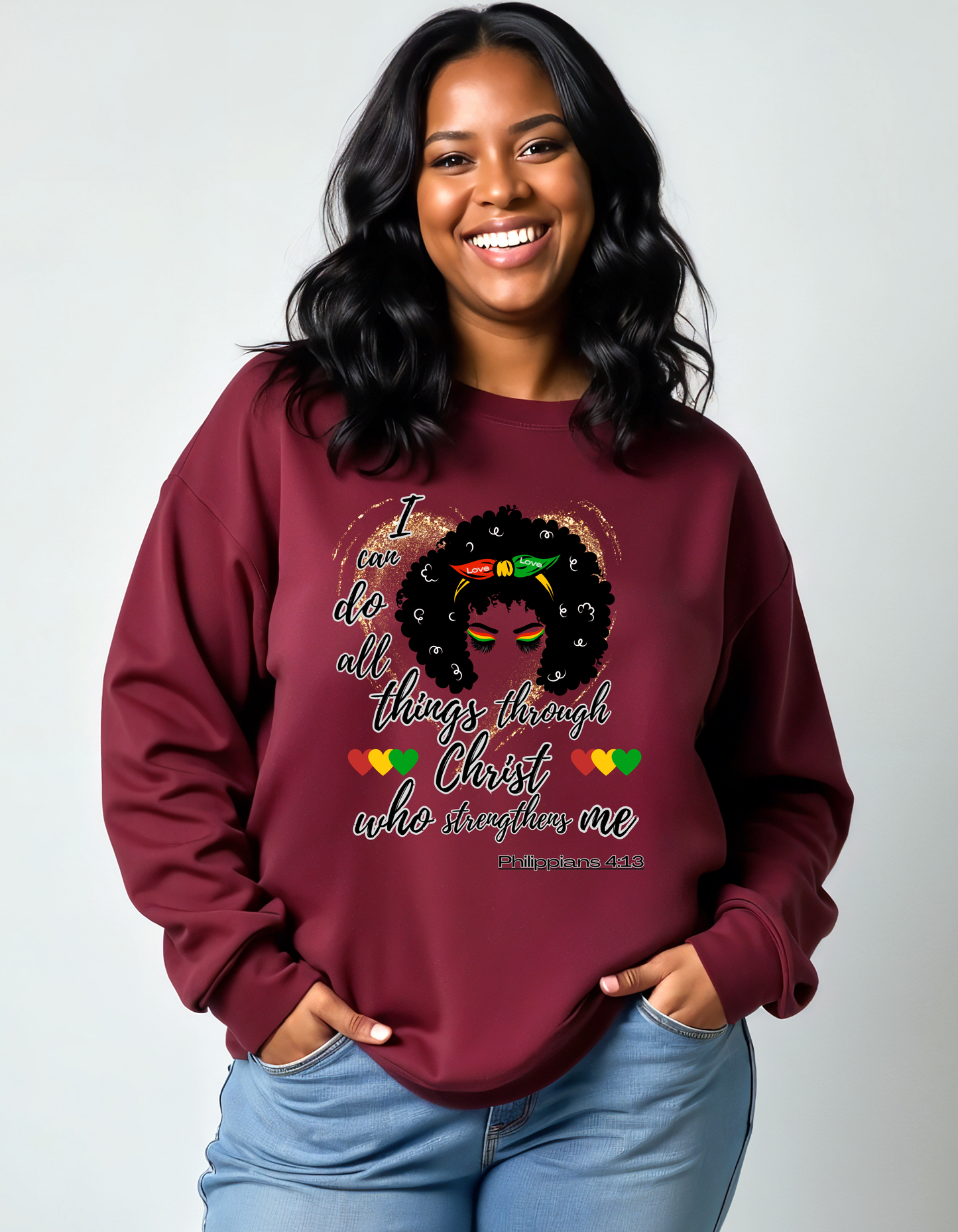 I Can Do All Things – Philippians 4:13 Tee Sweatshirt